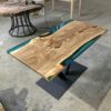 Wooden Dining Table - Epoxy Resin