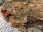 Live Edge Teak Centre Table