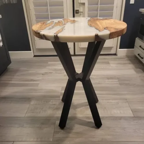 Four Seater Dining Table - Epoxy Resin photo review