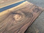 6 Seater Elegant Dining Table- Epoxy Resin & Wood