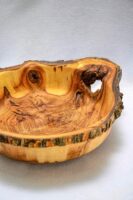 Live Edge Teak Wooden Bowl