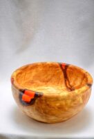 Luxe Resin & Teak Bowl