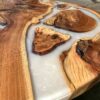 White Resin Round Coffee Table