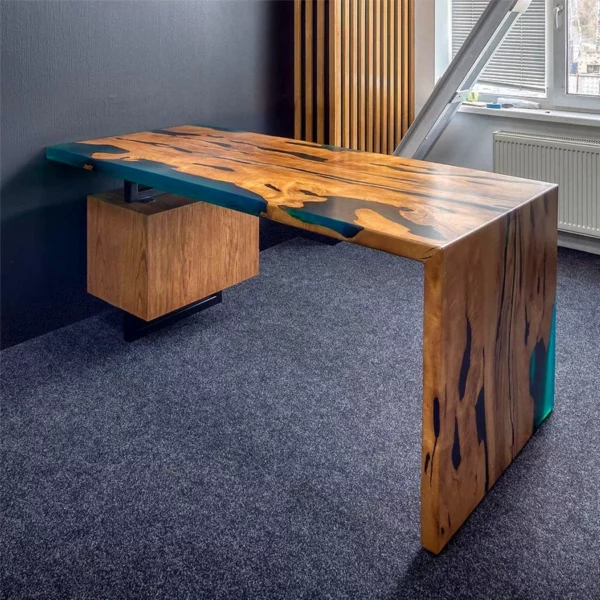 Luxurious Waterfall Office Desk