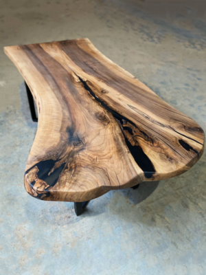 Wooden center table - Live Edge