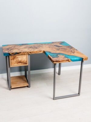 L Shape Study Table