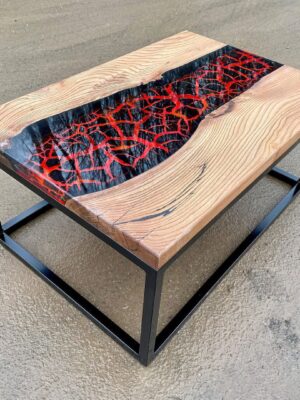 Modern Living Room Centre Table- Epoxy Resin