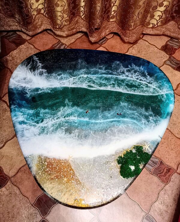 Epoxy Resin Coffee Table