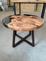 Solid Wood Coffee Table - Epoxy Resin