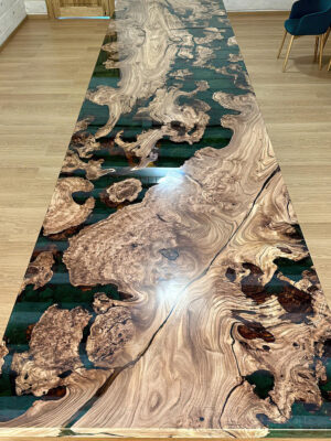 16 Seater Conference Table- Epoxy Resin