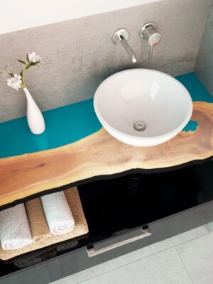 Bathroom Sink Countertop - Epoxy Resin