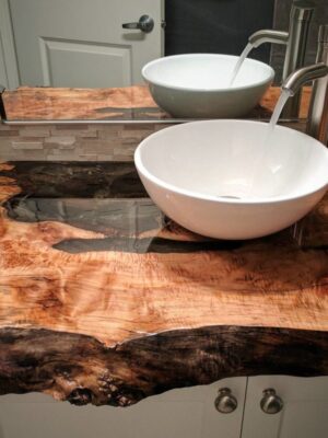 Counter Basin for Bathroom - Epoxy Resin