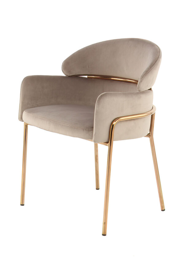 Modern Velvet Dining Chair - LuxeBlend