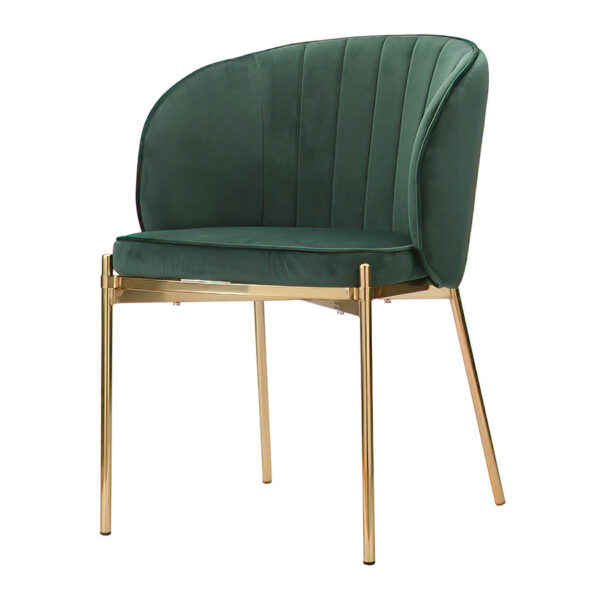 Modern Green Dining Chair - LuxeEmerald