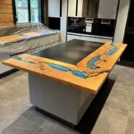 Modern Design Kitchen Countertop - Epoxy Resin