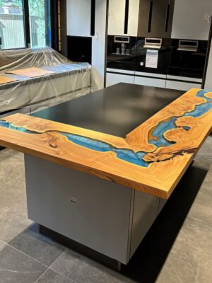 Modern Design Kitchen Countertop - Epoxy Resin