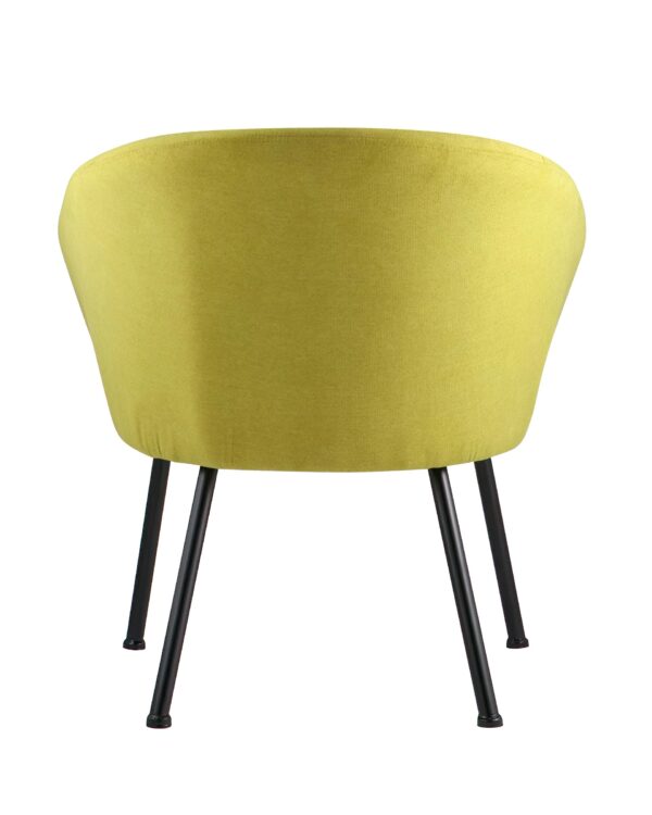 Lime Green Fabric Dining Chair - CitrusSplash